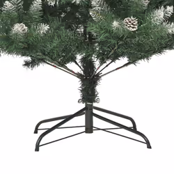 vidaXL Artificial Christmas Tree with Stand Xmas Tree Christmas Decoration PVC - without led, 150 cm - Additional view 6