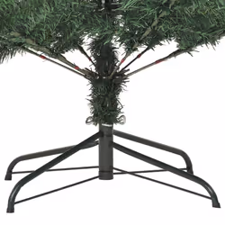 vidaXL Artificial Christmas Tree with Stand Xmas Tree Christmas Decoration PVC - without led, 240 cm - Additional view 6