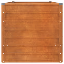 vidaXL Garden Raised Bed Outdoor Pot Plant Stand Planter Rusty Corten Steel - 160 x 80 x 77 cm - Additional view 4