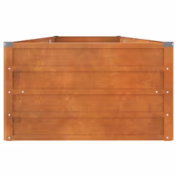 ) vidaXL Garden Raised Bed Outdoor Pot Plant Stand Planter Rusty Corten Steel - 320 x 80 x 45 cm (L x W x H - Additional view 5