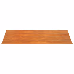 vidaXL Roof Panels Window Metal Roofing Sheet Rib Panel Rusty Corten Steel - 60 x 44 cm/ 12 pcs - Additional view 4