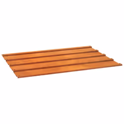 vidaXL Roof Panels Window Metal Roofing Sheet Rib Panel Rusty Corten Steel - 60 x 44 cm/ 36 pcs - Additional view 4