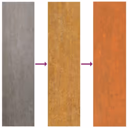 vidaXL Roof Panels Window Metal Roofing Sheet Rib Panel Rusty Corten Steel - 80 x 44 cm/ 12 pcs - Additional view 6