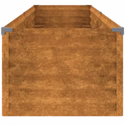 vidaXL Garden Raised Bed Outdoor Planter Pot Patio Flower Bed Corten Steel - 194 x 50 x 36 cm - Additional view 2