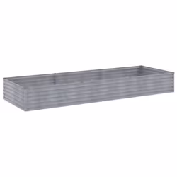 vidaXL Garden Raised Bed Outdoor Planter Pot Patio Flower Bed Corten Steel - 291 x 100 x 36 cm - Additional view 3