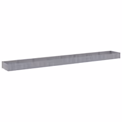 vidaXL Garden Raised Bed Outdoor Planter Pot Patio Flower Bed Corten Steel - 770 x 100 x 36 cm - Additional view 5