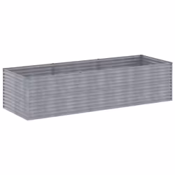 vidaXL Garden Raised Bed Outdoor Planter Pot Patio Flower Bed Corten Steel - 290 x 100 x 69 cm - Additional view 4