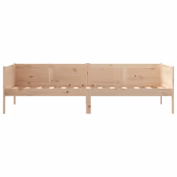 vidaXL Solid Wood Pine Day Bed Wooden Occasional Sofa Bed Multi Colours/Sizes - brown, 80 x 200 cm - Additional view 5
