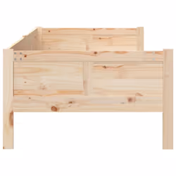 vidaXL Solid Wood Pine Day Bed Wooden Occasional Sofa Bed Multi Colours/Sizes - brown, 80 x 200 cm - Additional view 6