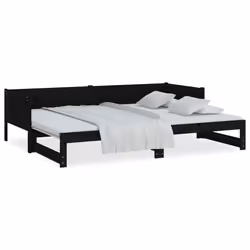 VidaXL 820256 sofa Sofa bed Black - Additional view 5