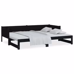 VidaXL 820261 sofa Sofa bed Black - Additional view 5