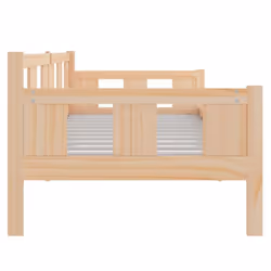 vidaXL Solid Wood Pine Day Bed Overnight Bed Multi Colours 80x200 cm/90x200 cm - brown, 90 x 200 cm - Additional view 8