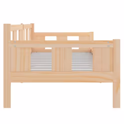 vidaXL Solid Wood Pine Day Bed Overnight Bed Multi Colours 80x200 cm/90x200 cm - brown, 90 x 190 cm - Additional view 8