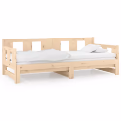 VidaXL 820287, Sofa bed, Pinewood, 2035 mm, 860 mm, 695 mm, 2.04 m