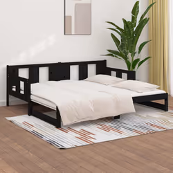 VidaXL 820291 sofa Sofa bed Black