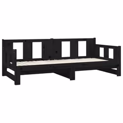 VidaXL 820296 sofa Sofa bed Black - Additional view 6
