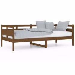 VidaXL 820300, Sofa bed, Brown, Pinewood, 2035 mm, 965 mm, 660 mm