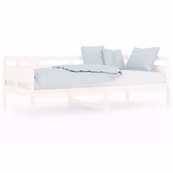 VidaXL 820308, Sofa bed, White, Pinewood, 1935 mm, 965 mm, 660 mm