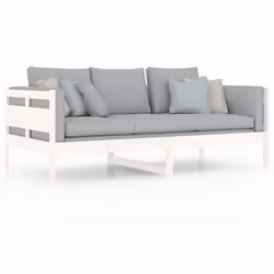 VidaXL 820308 sofa Sofa bed White - Additional view 7