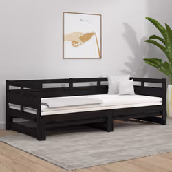VidaXL 820321 sofa Sofa bed Black - Additional view 2