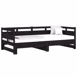 VidaXL 820321 sofa Sofa bed Black - Additional view 3