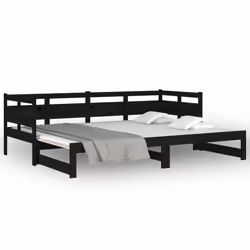 VidaXL 820321 sofa Sofa bed Black - Additional view 5