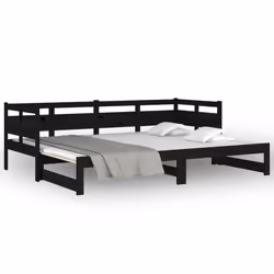 VidaXL 820326 sofa Sofa bed Black - Additional view 5