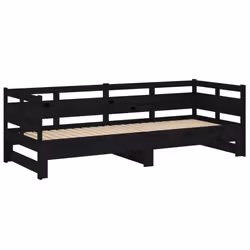 VidaXL 820326 sofa Sofa bed Black - Additional view 6