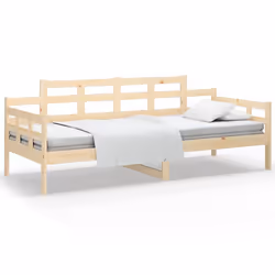 VidaXL 820327, Sofa bed, Pinewood, 2035 mm, 965 mm, 760 mm