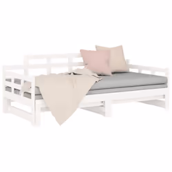 VidaXL 820348 sofa Sofa bed White - Additional view 6