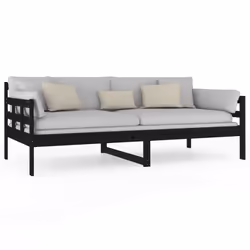 VidaXL 820361 sofa Sofa bed Black - Additional view 4