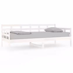 VidaXL 820368, Sofa bed, White, Pinewood, 1935 mm, 960 mm, 695 mm