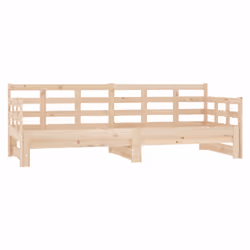 VidaXL 820372, Sofa bed, Pinewood, 2035 mm, 960 mm, 695 mm, 2.04 m