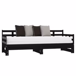 VidaXL 820386 sofa Sofa bed Black - Additional view 4