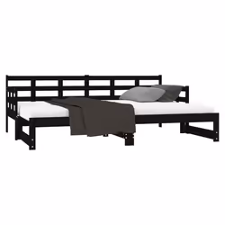 VidaXL 820386 sofa Sofa bed Black - Additional view 5