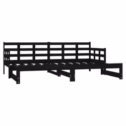 VidaXL 820386 sofa Sofa bed Black - Additional view 8