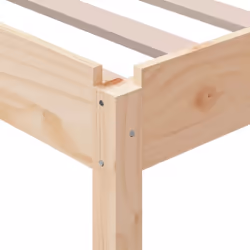 vidaXL Solid Wood Pine Stack Bed Bedroom Stackable Bed Multi Colours/Sizes - brown, 75 x 190 cm - Additional view 10