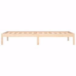 vidaXL Day Bed Guest Sofa Occasional Sofa Bed Daybed Couch Solid Wood Pine - brown, 80 x 200 cm - Additional view 9