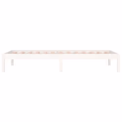 vidaXL Day Bed Guest Sofa Occasional Sofa Bed Daybed Couch Solid Wood Pine - white, 80 x 200 cm - Additional view 9