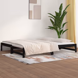 VidaXL 820431 sofa Sofa bed Black