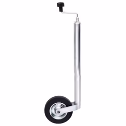 vidaXL Jockey Wheel for Trailer Vehicle Utility Cargo Trailer Wheel Trailer - 48 mm