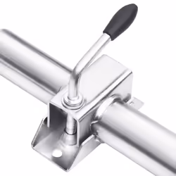 vidaXL Jockey Wheel for Trailer with Split Clamp 48 mm Galvanised Steel Jack - Additional view 10