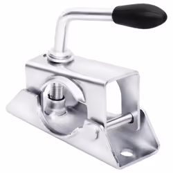 vidaXL Jockey Wheel for Trailer with Split Clamp 48 mm Galvanised Steel Jack - Additional view 4