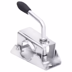 vidaXL Jockey Wheel for Trailer with Split Clamp 48 mm Galvanised Steel Jack - Additional view 5