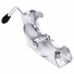 vidaXL Jockey Wheel for Trailer with Split Clamp 48 mm Galvanised Steel Jack - Additional view 6