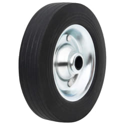 vidaXL Wheel for Jockey Wheel Ã20x5 cm Solid Rubber and Steel Tyre for Trailer