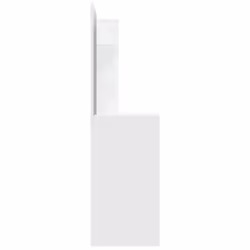 vidaXL Dressing Table with Mirror Bedroom Makeup Vanity Desk Cosmetic Table - White - Additional view 10