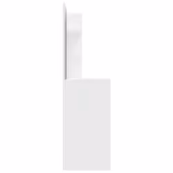vidaXL Dressing Table with Mirror Bedroom Makeup Vanity Desk Cosmetic Table - High gloss white - Additional view 7