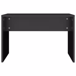vidaXL Dressing Stool Black Engineered Wood Makeup Seating Table Chair Hocker - Additional view 4