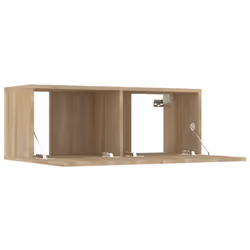 vidaXL TV Cabinet Entertainment Centre Media TV Unit TV Stand Engineered Wood - Sonoma oak - Additional view 7